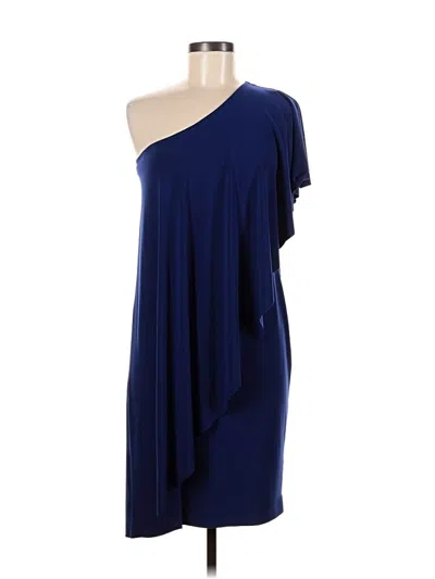 Pre-owned Norma Kamali Cocktail Dress In Blue