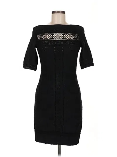Pre-owned Roberto Cavalli Cocktail Dress In Black
