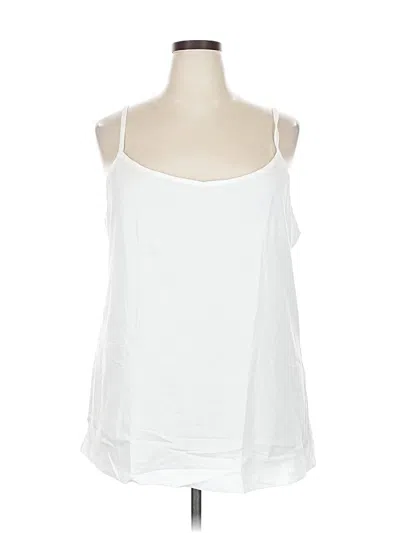 Pre-owned Avon Tank Top White Strapless Neckline Tops