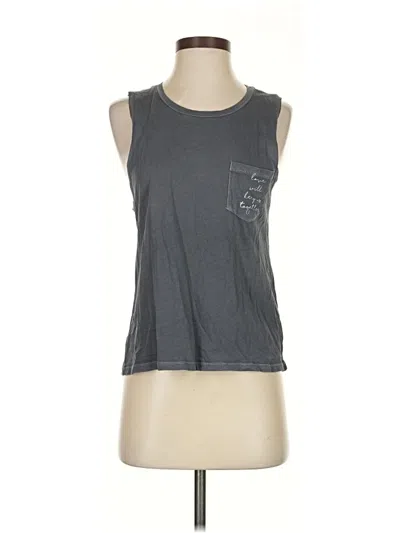 Pre-owned Billabong Sleeveless T-shirt In Gray