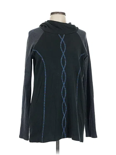 Pre-owned Laura Hlavac Turtleneck Sweater In Black