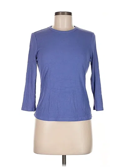 Pre-owned Gilli 3/4 Sleeve T-shirt In Blue