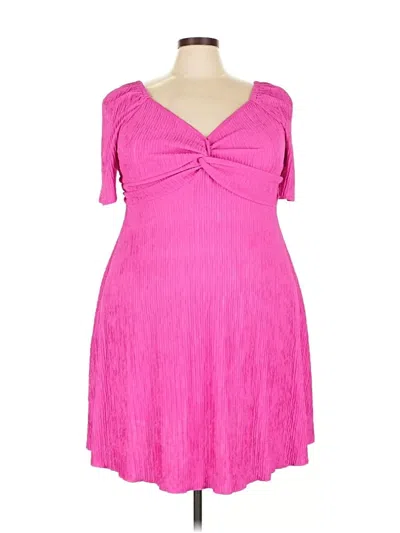 Pre-owned Assorted Brands Cocktail Dress In Pink