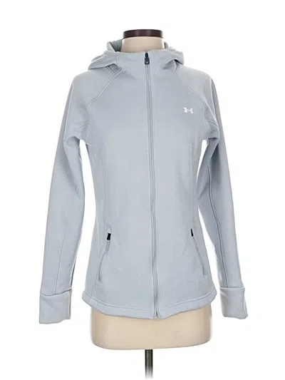 Pre-owned Under Armour Zip Up Hoodie In Gray