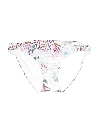 Pre-owned Athleta Swimsuit Bottoms In White