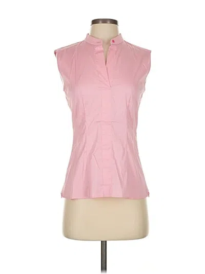 Pre-owned Boss By Hugo Boss Sleeveless Button Down Shirt In Pink