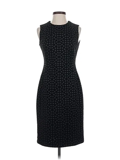 Pre-owned Calvin Klein Cocktail Dress In Black