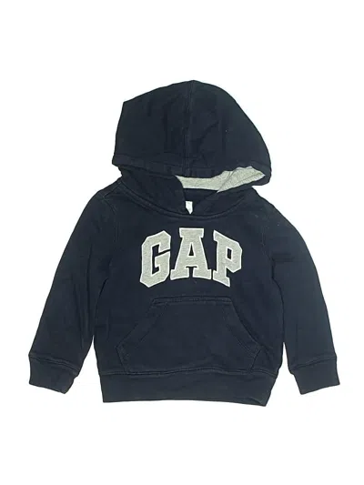 Pre-owned Baby Gap Kids' Pullover Hoodie In Blue