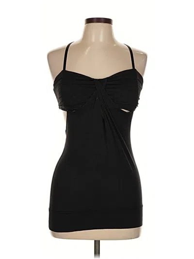 Pre-owned Lululemon Athletica Tank Top Black Strapless Neckline Tops