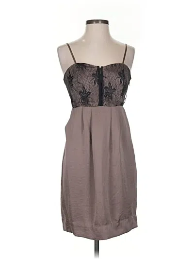 Pre-owned Bcbgeneration Cocktail Dress In Gray
