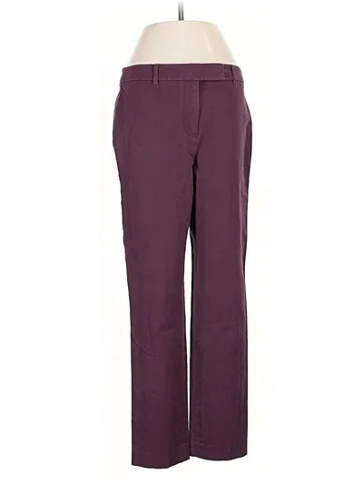 Pre-owned Talbots Dress Pants In Purple