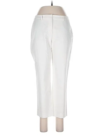 Pre-owned Tahari Dress Pants In White