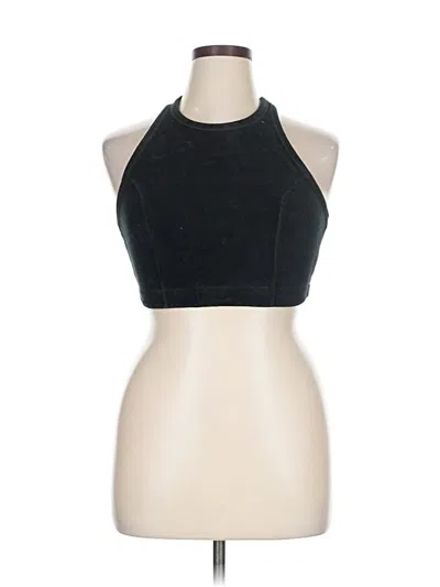 Pre-owned Aerie Sports Bra In Black