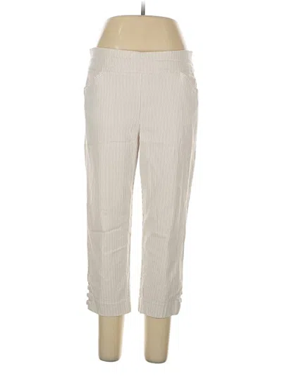 Pre-owned Chico's Casual Pants In White