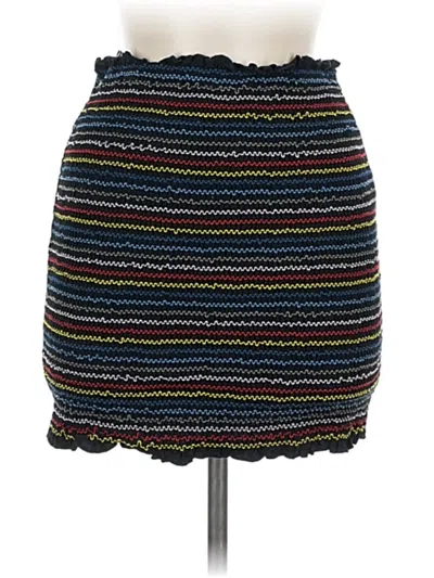 Pre-owned Honey Punch Casual Skirt In Black