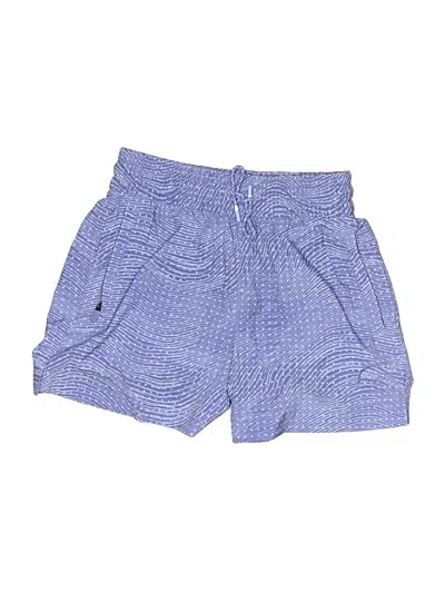 Pre-owned Athleta Girl Kids' Shorts In Blue