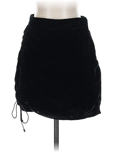 Pre-owned Free People Casual Skirt In Black