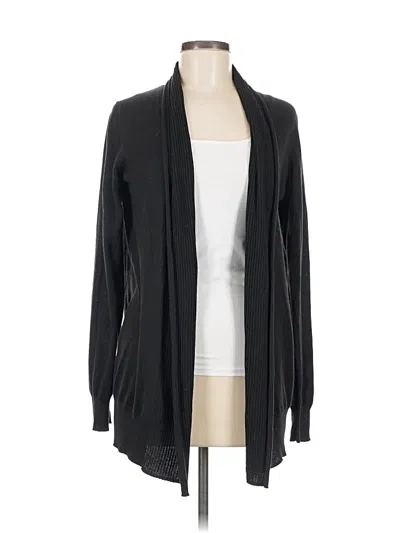 Pre-owned Uniqlo Cardigan Sweater In Black