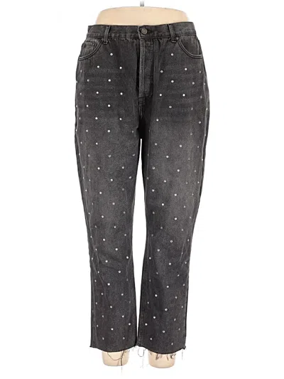 Pre-owned Simple Society Jeans In Gray