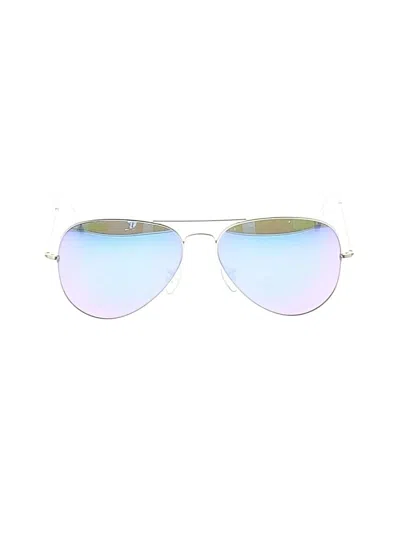 Pre-owned Aqs Sunglasses In Gold