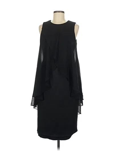Pre-owned Calvin Klein Cocktail Dress In Black
