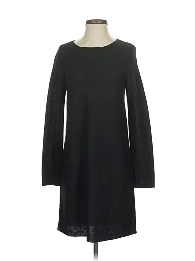 Pre-owned Eileen Fisher Casual Dress In Black