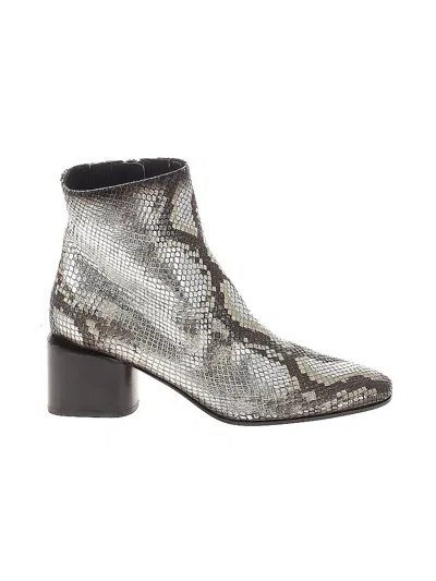 Pre-owned Officine Creative Ankle Boots In Gray