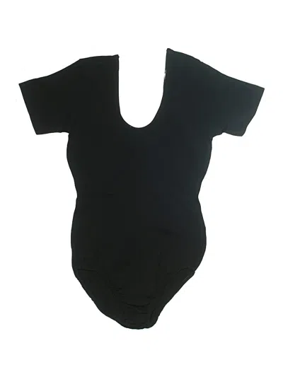 Pre-owned Danskin Bodysuit In Black