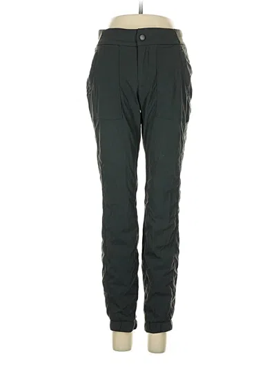 Pre-owned Athleta Track Pants In Green