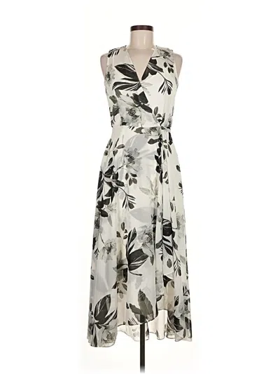 Pre-owned Calvin Klein Casual Dress In Gray