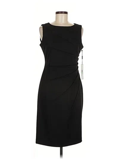 Pre-owned Calvin Klein Cocktail Dress In Black