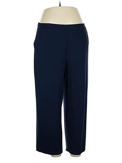 Pre-owned Jjill Dress Pants In Blue