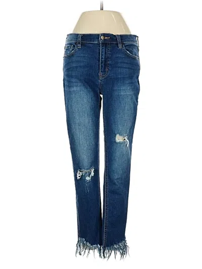 Pre-owned Free People Jeans In Blue