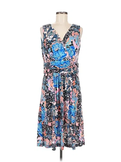 Pre-owned Nic + Zoe Casual Dress In Pink