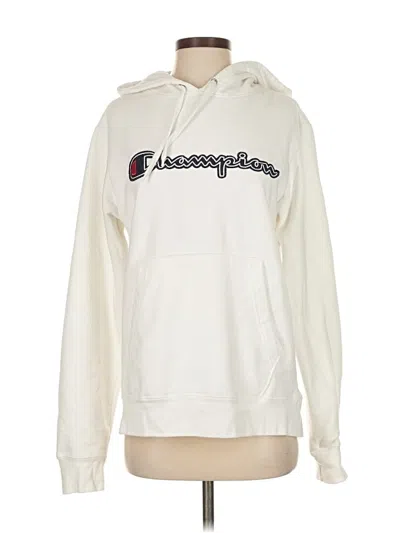 Pre-owned Champion Sweatshirt In White