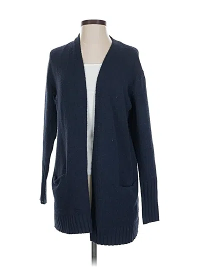 Pre-owned Caslon Cardigan Sweater In Blue