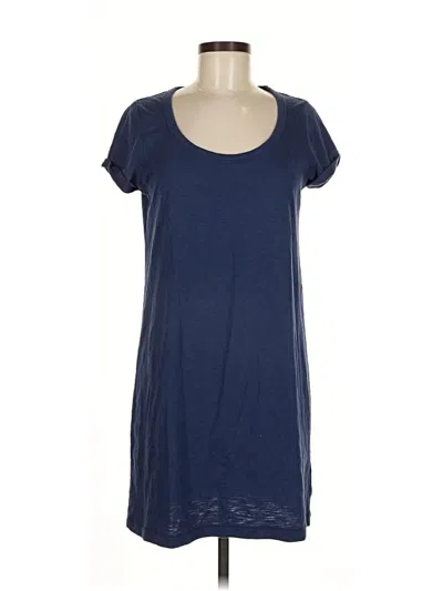 Pre-owned Gap Casual Dress In Blue