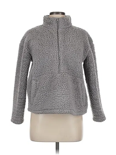 Pre-owned Soma Fleece Jacket In Gray