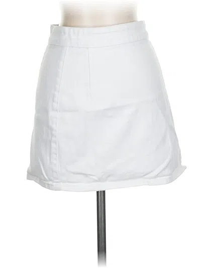 Pre-owned Lioness Casual Skirt In White