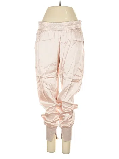 Pre-owned Enza Costa Track Pants In White