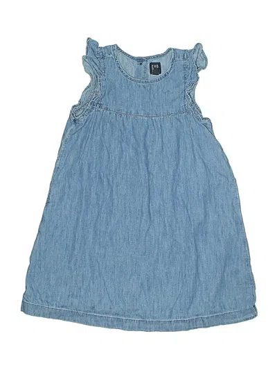 Pre-owned Gap Kids' Dress In Blue