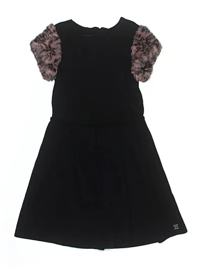 Pre-owned Deux Par Deux Kids' Dress In Black