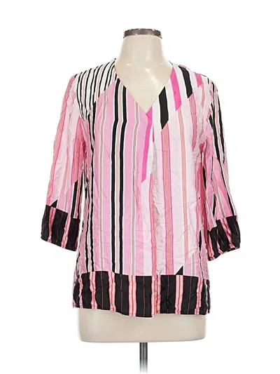Pre-owned Betty Barclay 3/4 Sleeve Blouse In Pink