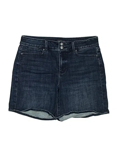 Pre-owned Nydj Denim Shorts In Blue