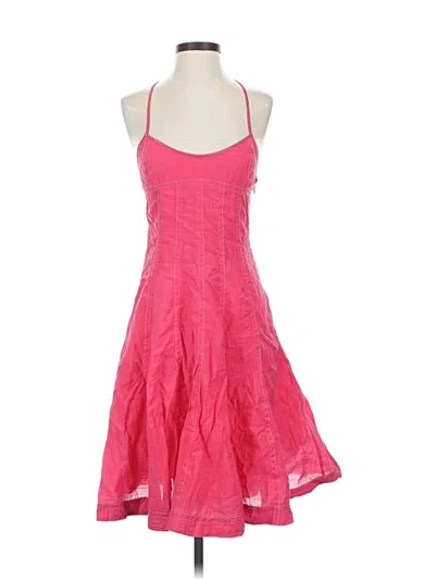Pre-owned Armani Exchange Cocktail Dress In Pink