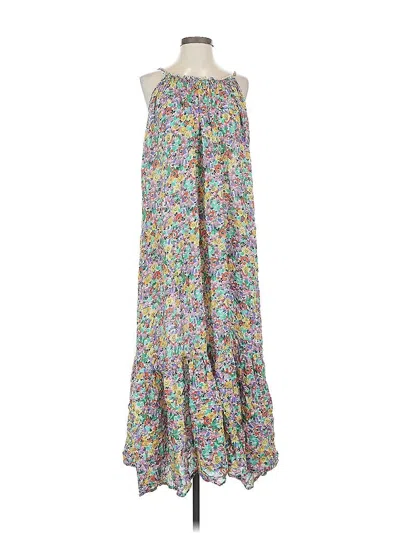 Pre-owned By Anthropologie Swimsuit Cover Up In Blue