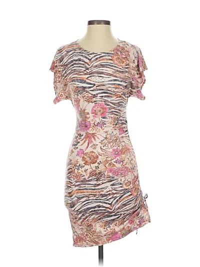 Pre-owned Daily Practice By Anthropologie Cocktail Dress In Brown