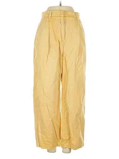 Pre-owned Bdg Casual Pants In Yellow