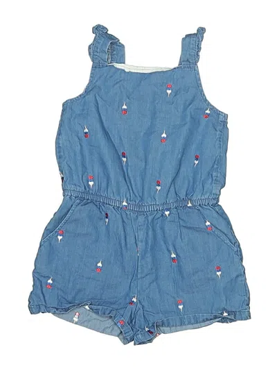 Pre-owned Cat & Jack Kids' Dress In Blue