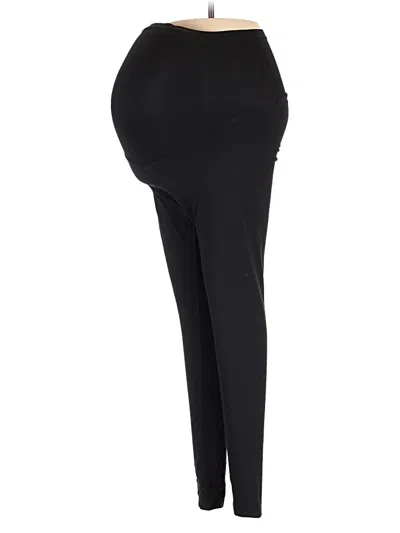 Pre-owned Motherhood Active Pants In Black